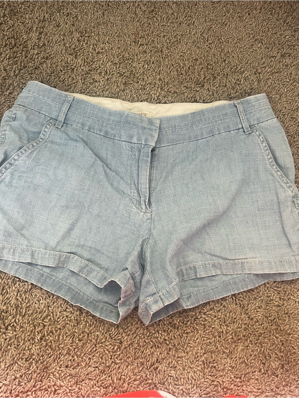 J. Crew Light Blue Denim-Style Women's Shorts